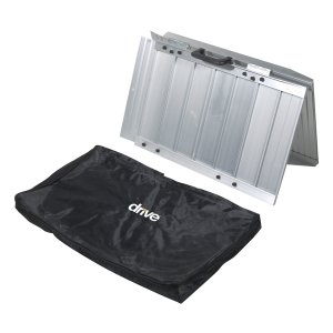 Drive Medical Portable Scooter & Wheelchair Ramp with Carry Case - Supports up to 600 lbs